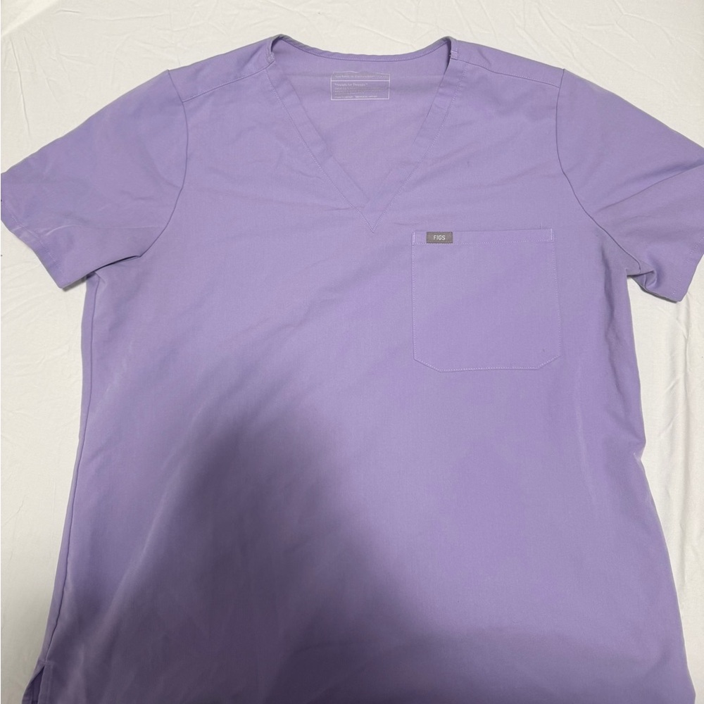 FIGS Lavender Dew Catarina™ - One-Pocket Scrub Top XXL
